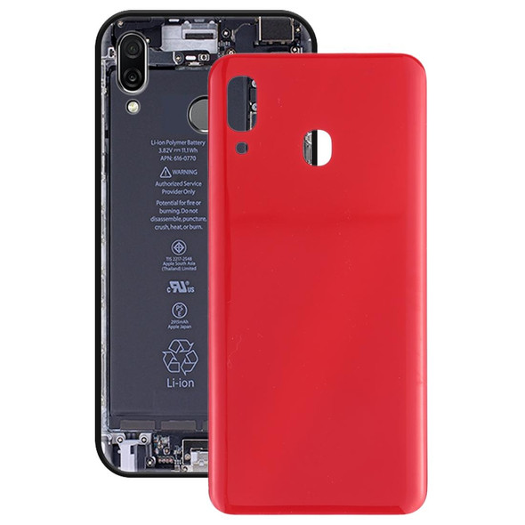 Battery Back Cover for Galaxy A30 SM-A305F/DS, A305FN/DS, A305G/DS, A305GN/DS(Red)