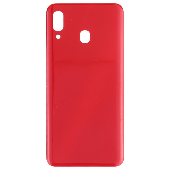 Battery Back Cover for Galaxy A30 SM-A305F/DS, A305FN/DS, A305G/DS, A305GN/DS(Red)