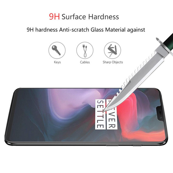 5 PCS ENKAY Hat-Prince 0.26mm 2.5D 9H Tempered Glass Protective Film for Galaxy A40