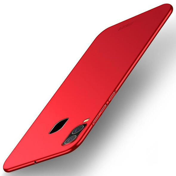 MOFI Frosted PC Ultra-thin Full Coverage Case for Galaxy A30 (Red)