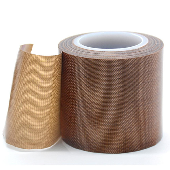 Teflon High Temperature Resistant Cloth Tape Sealing Machine Heat Insulation Tape, Size: 10m x 30mm