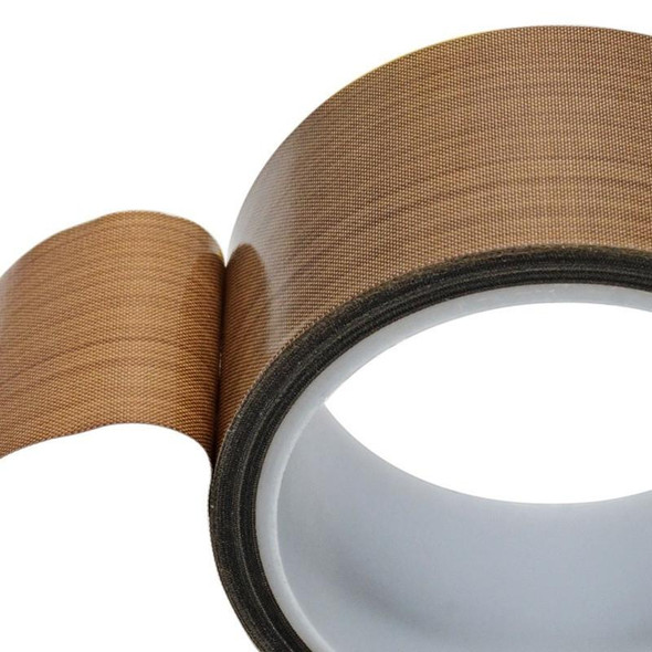 Teflon High Temperature Resistant Cloth Tape Sealing Machine Heat Insulation Tape, Size: 10m x 30mm