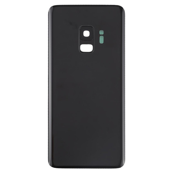 Battery Back Cover with Camera Lens for Galaxy S9(Black)
