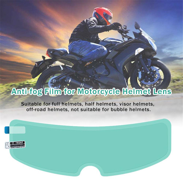 2 Piece Rainproof Anti-fog Film for Helmet