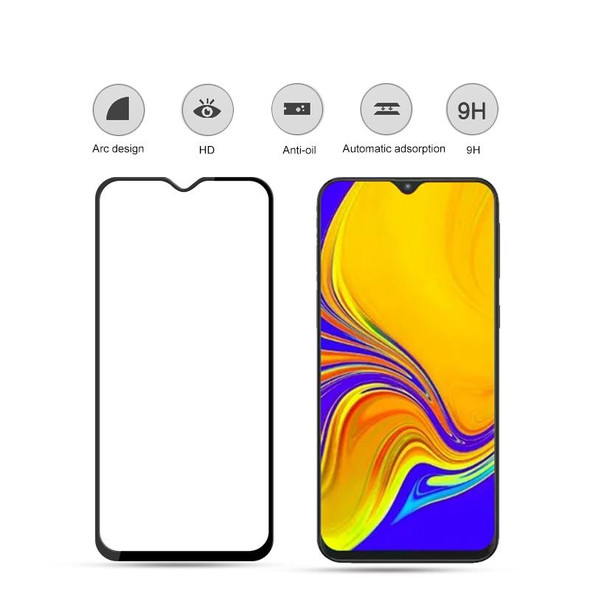 mocolo 0.33mm 9H 3D Full Glue Curved Full Screen Tempered Glass Film for Galaxy A20 / A30 / A50 / M30