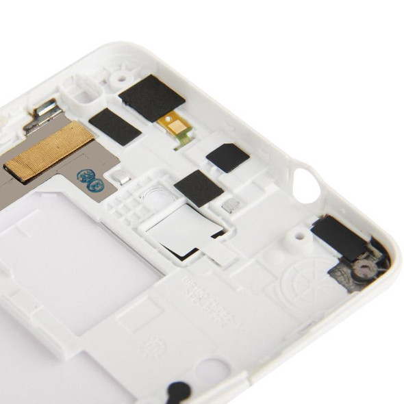 3 in 1 for Galaxy S II / i9100 (Original Back Cover + Original Volume Button + Original Full Housing Chassis)(White)