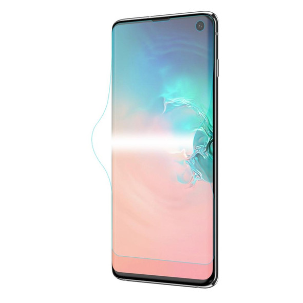 ENKAY Hat-Prince 0.1mm 3D Full Screen Protector Explosion-proof Hydrogel Film for Galaxy S10, TPU+TPE+PET Material (Transparent)