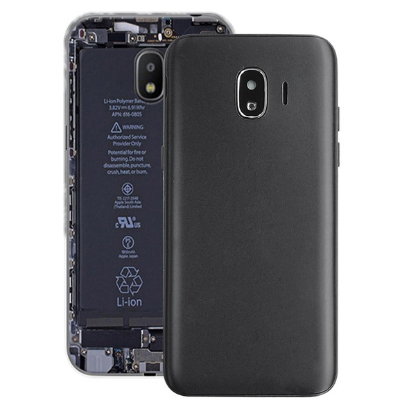 Back Cover + Middle Frame Bezel Plate for Galaxy J2 Pro (2018), J2 (2018), J250F/DS(Black)