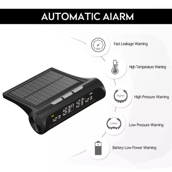 Wireless Solar Tire Pressure Monitoring System