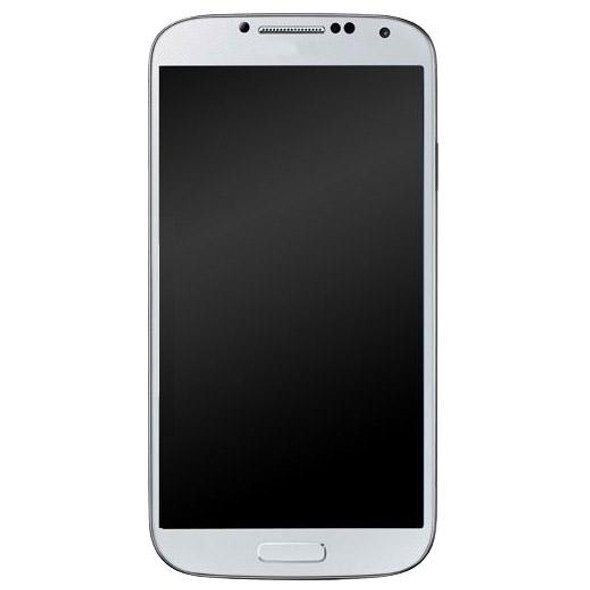 Original LCD Display + Touch Panel with Frame for Galaxy S4 / i9505(White)