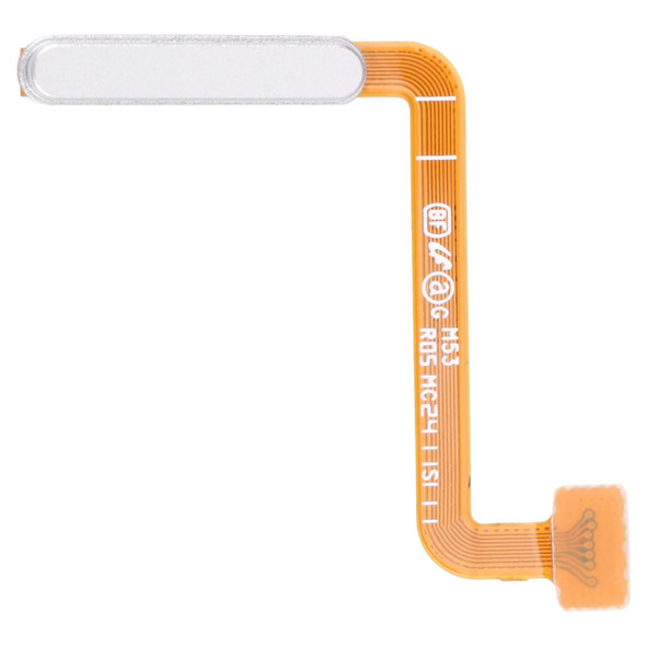 Original Fingerprint Sensor Flex Cable for Samsung Galaxy M53 SM-M536B (Silver)