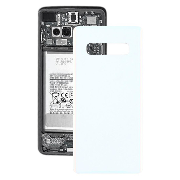 Battery Back Cover for Galaxy S10(White)