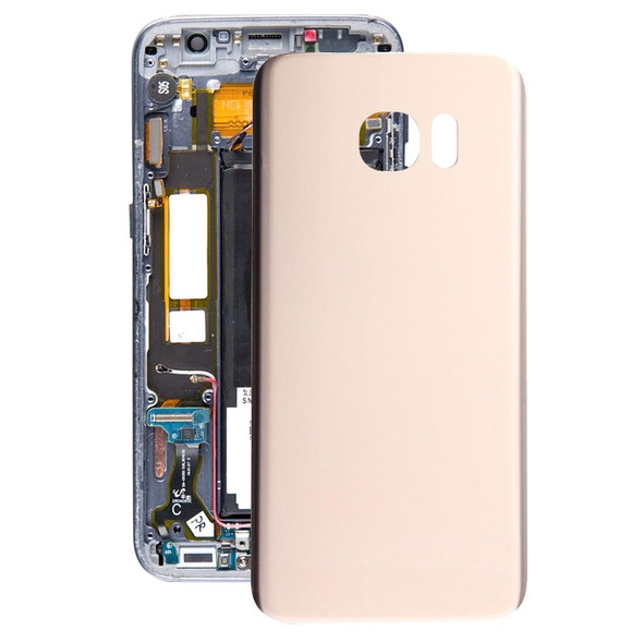 Battery Back Cover for Galaxy S7 Edge / G935 (Gold)