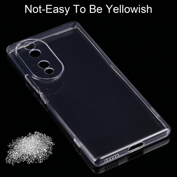 Honor 70 0.75mm Ultra-thin Transparent TPU Phone Case