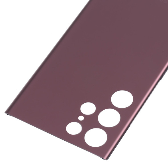 Battery Back Cover for Samsung Galaxy S22 Ultra(Dark Red)