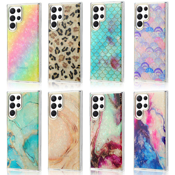 Samsung Galaxy Note20 Ultra Colorful Shell Texture TPU Phone Case(B7)