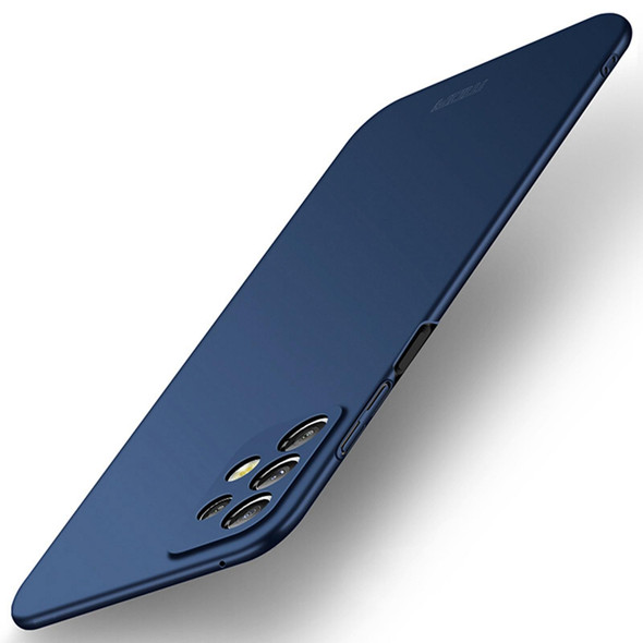 Samsung Galaxy A73 5G MOFI Frosted PC Ultra-thin Hard Phone Case(Blue)