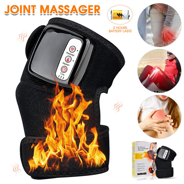 Portable Infrared Joint Massager with Heat & Vibration Therapy