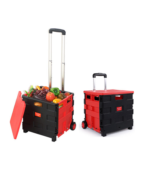 Collapsible Trolley with Wheels