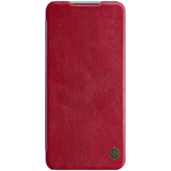 Samsung Galaxy M33 5G NILLKIN QIN Series Crazy Horse Texture Leather Case(Red)