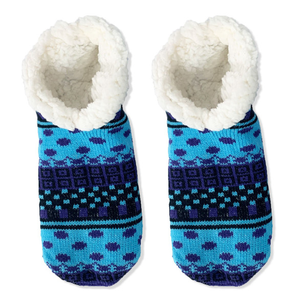 Comfort Pedic Non-Slip Ankle Socks with Sherpa Fleece Lining