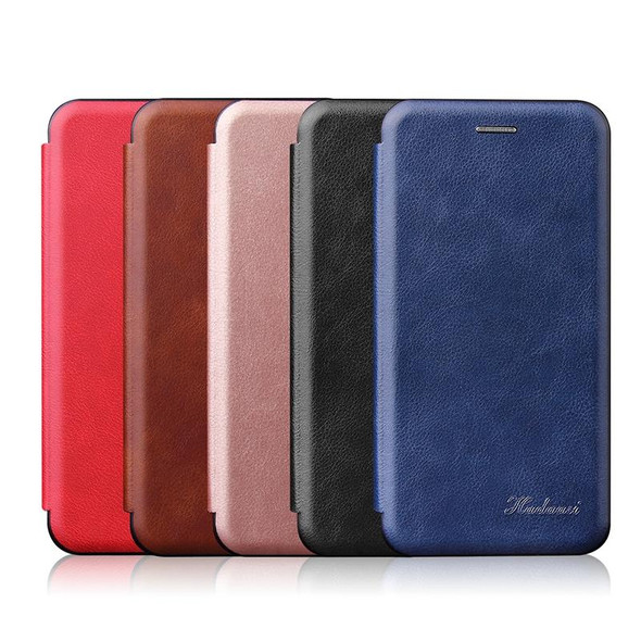 Samsung Galaxy S22 5G Retro Texture Magnetic Leather Case(Blue)