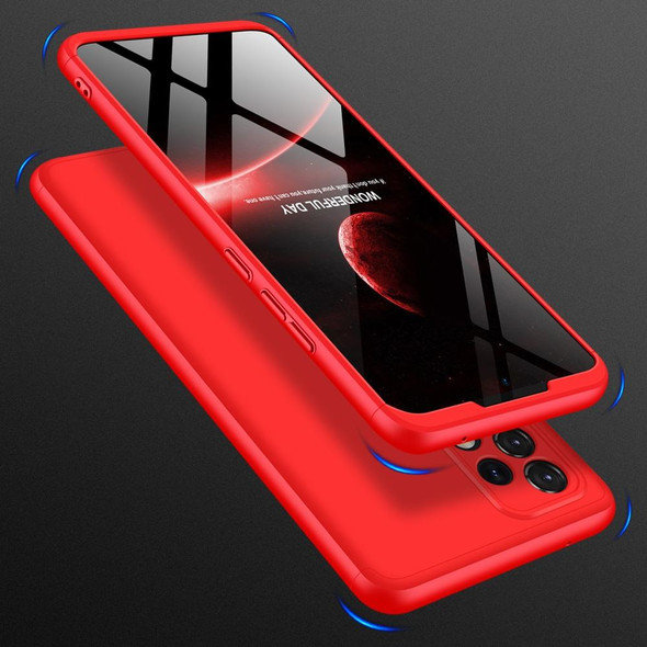 Samsung Galaxy A52 5G / 4G GKK Three Stage Splicing Full Coverage PC Phone Case(Red)