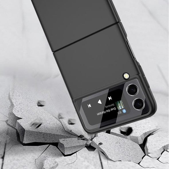 Samsung Galaxy Z Flip3 5G GKK Integrated Ultra-thin Full Coverage Phone Flip Case(Silver)