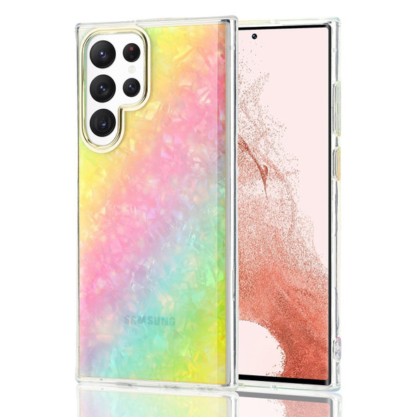 Samsung Galaxy Note20 Colorful Shell Texture TPU Phone Case(Y1)