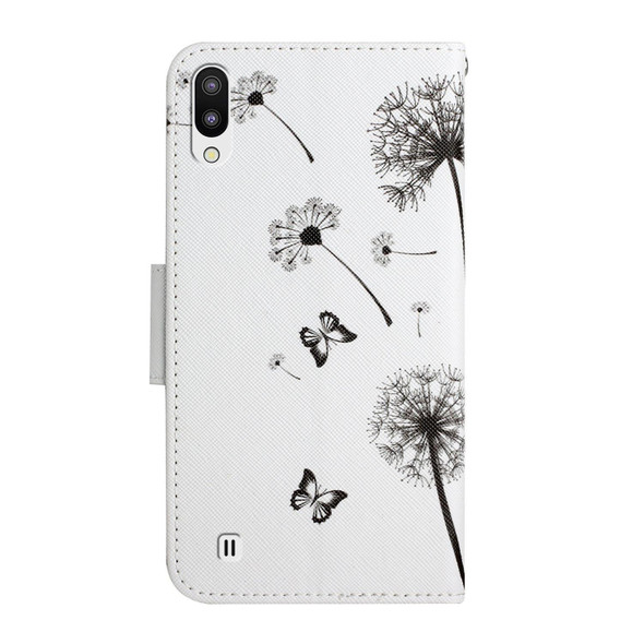 Samsung Galaxy A10 / M10 Painted Pattern Horizontal Flip Leather Case with Holder & Card Slot & Wallet(Dandelion)