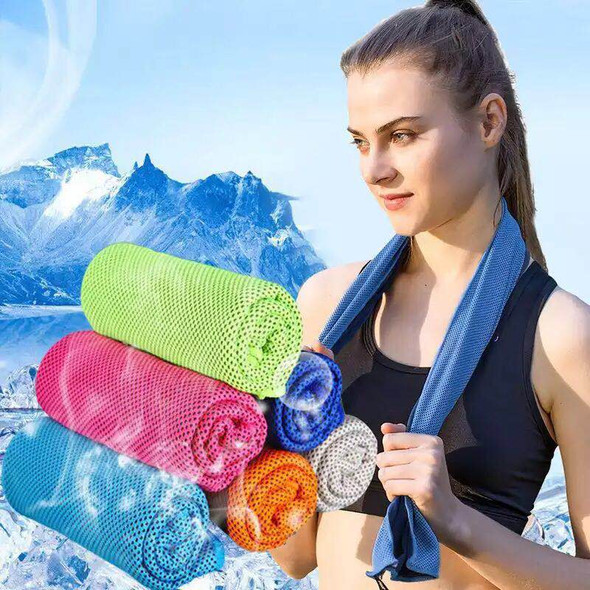 3-Piece Instant Ice Cooling Sports Towel - High Tech Fabric