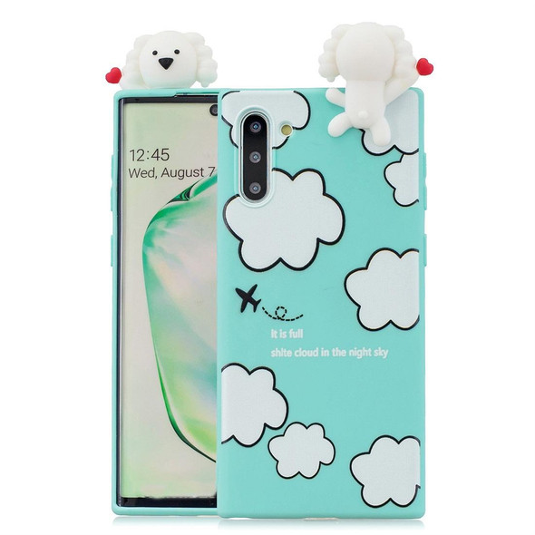 Galaxy Note 10 Shockproof Cartoon TPU Protective Case(Clouds)