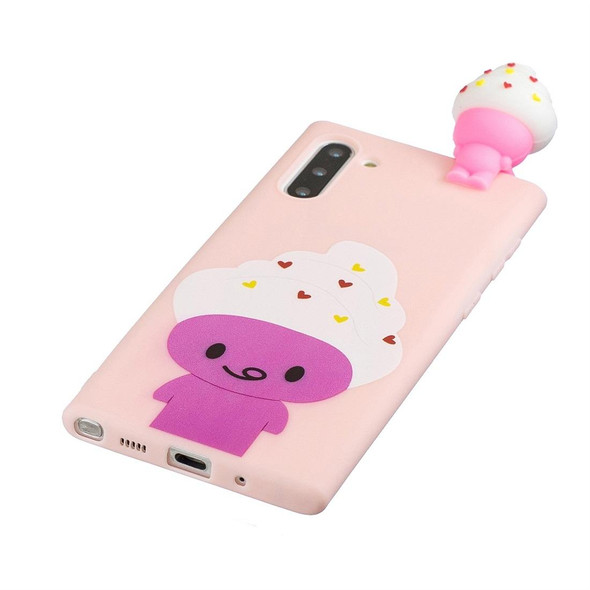 Galaxy Note 10+ Shockproof Cartoon TPU Protective Case(Ice Cream)