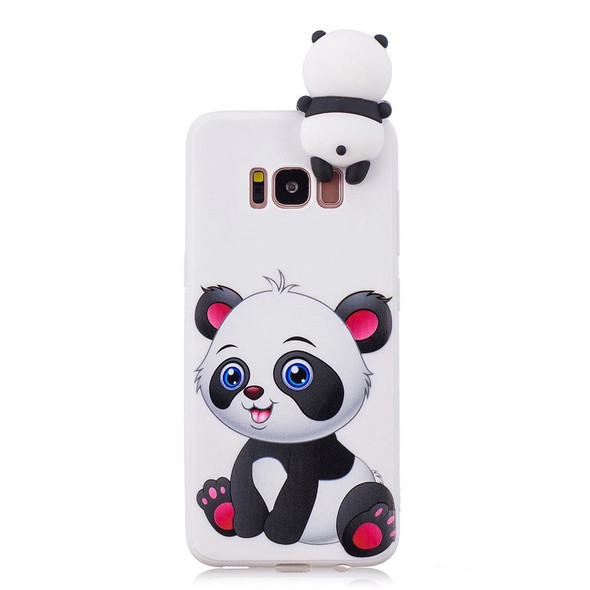 Galaxy S8 Shockproof Cartoon TPU Protective Case(Panda)