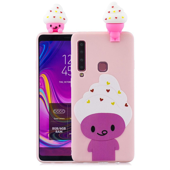 Galaxy A9 (2018) Shockproof Cartoon TPU Protective Case(Ice Cream)