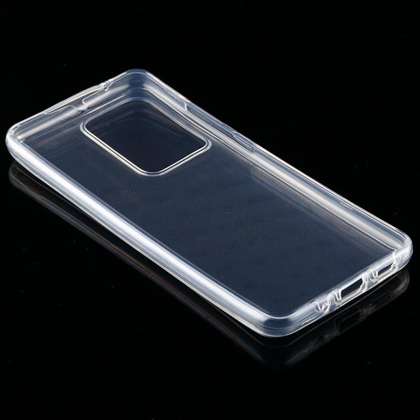 Galaxy S20 Ultra Full Coverage TPU Transparent Mobile Phone Case