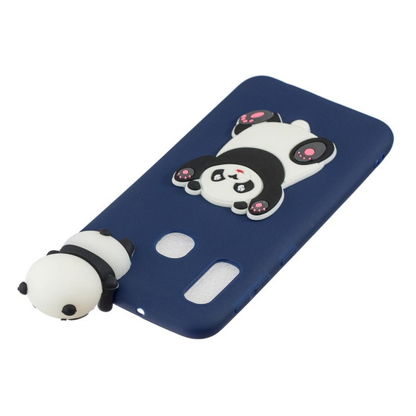 Galaxy A20e 3D Cartoon Pattern Shockproof TPU Protective Case(Panda)