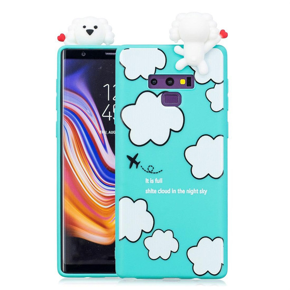 Galaxy Note 9 Shockproof Cartoon TPU Protective Case(Clouds)
