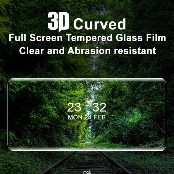 Samsung Galaxy S21 Ultra 5G IMAK 3D Curved Full Screen Tempered Glass Film