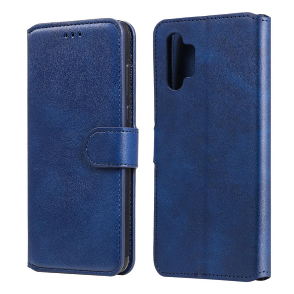Samsung Galaxy A32 5G Classic Calf Texture PU + TPU Horizontal Flip Leather Case with Holder & Card Slots & Wallet(Blue)