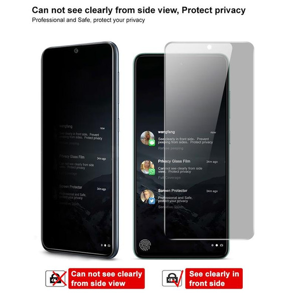 Samsung Galaxy A52 4G / 5G IMAK HD Anti-spy Tempered Glass Protective Film
