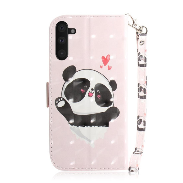 3D Colored Drawing Horizontal Flip Leatherette Case, with Holder & Card Slot & Wallet - Galaxy Note 10(Love Bear)