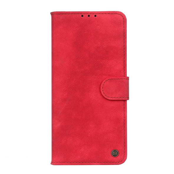 Samsung Galaxy Note20 Ultra Antelope Texture Magnetic Buckle Horizontal Flip PU Leather Case with Card Slots & Wallet & Holder(Red)