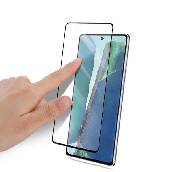 Samsung Galaxy Note 20 mocolo 0.33mm 9H 2.5D Full Glue Tempered Glass Film, Support Fingerprint Unlock