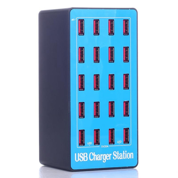 100W 20 In 1 Multi-function Smart USB Charging Station