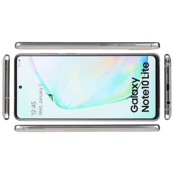 Original Color Screen Non-Working Fake Dummy Display Model for Galaxy Note 10 Lite (Silver)