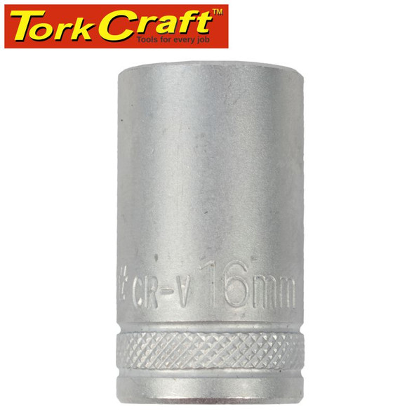 SOCKET 16MM X 21.8MM 1/2' DRIVE CRV 12 POINT