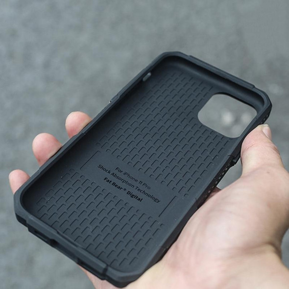 FATBEAR Armor Shockproof Cooling Case - iPhone 11 Pro(Black)
