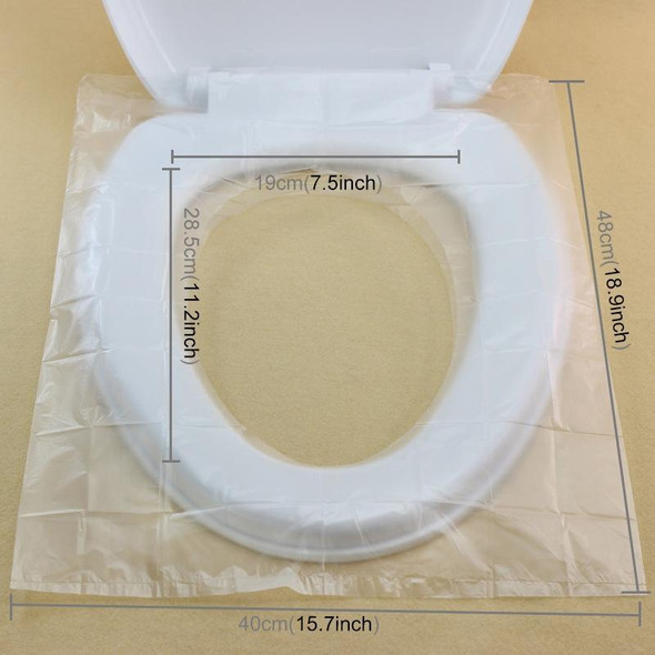 50 PCS Travel Disposable Toilet Seat Cover Mat Toilet Paper Pad