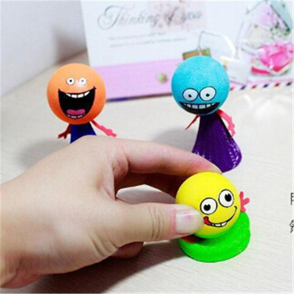 5 PCS Jumping Doll  Kids Bounce Ball Toys Creative Game Toys Gifts for Children, Random Style Delivery(6.5 x 3cm)